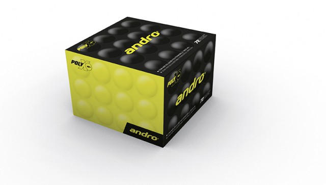 LOPTICE TRENING POLY X 72 kom  Andro